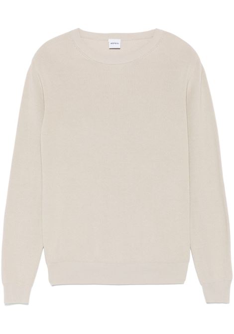 tshirt l/s in maglia uomo sabbia ASPESI | M010 3371 PN01045